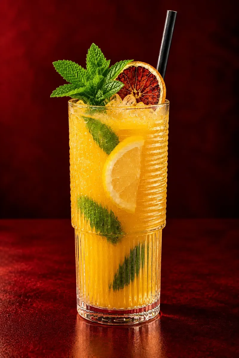 Limonada casera de mango