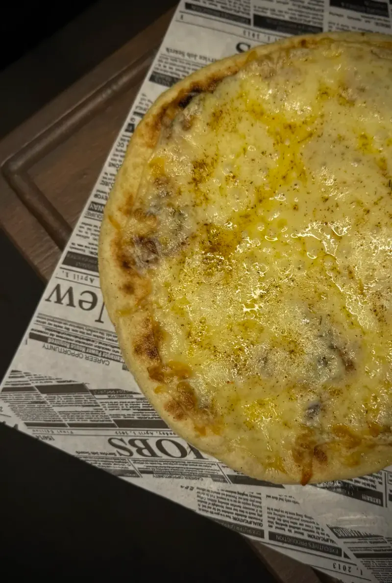 Pan casero con queso