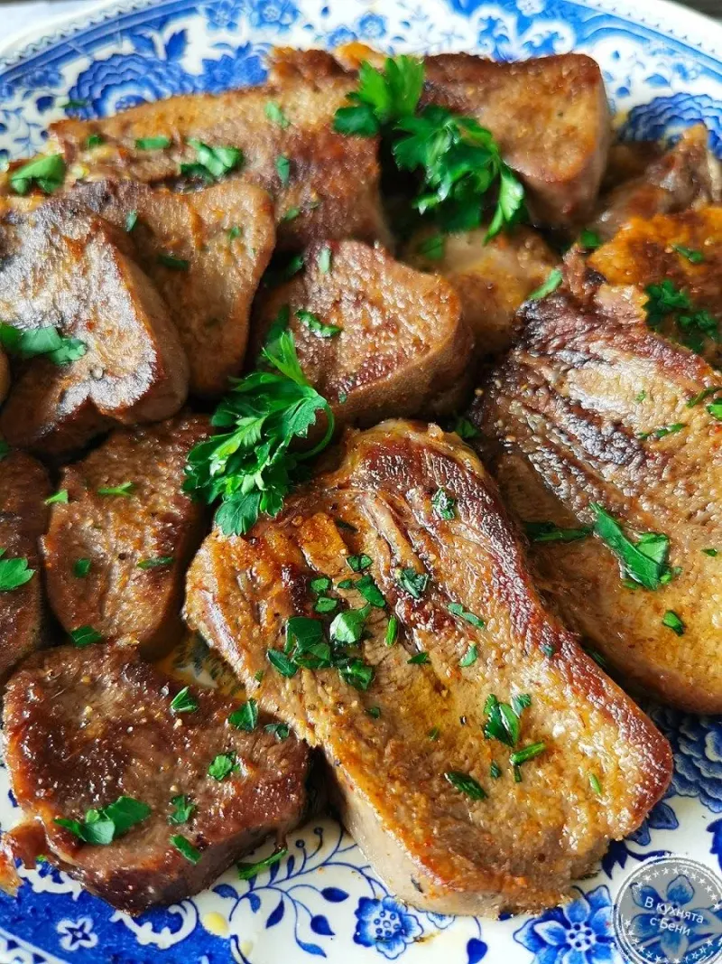 Lengua de ternera a la mantequilla – receta balcánica