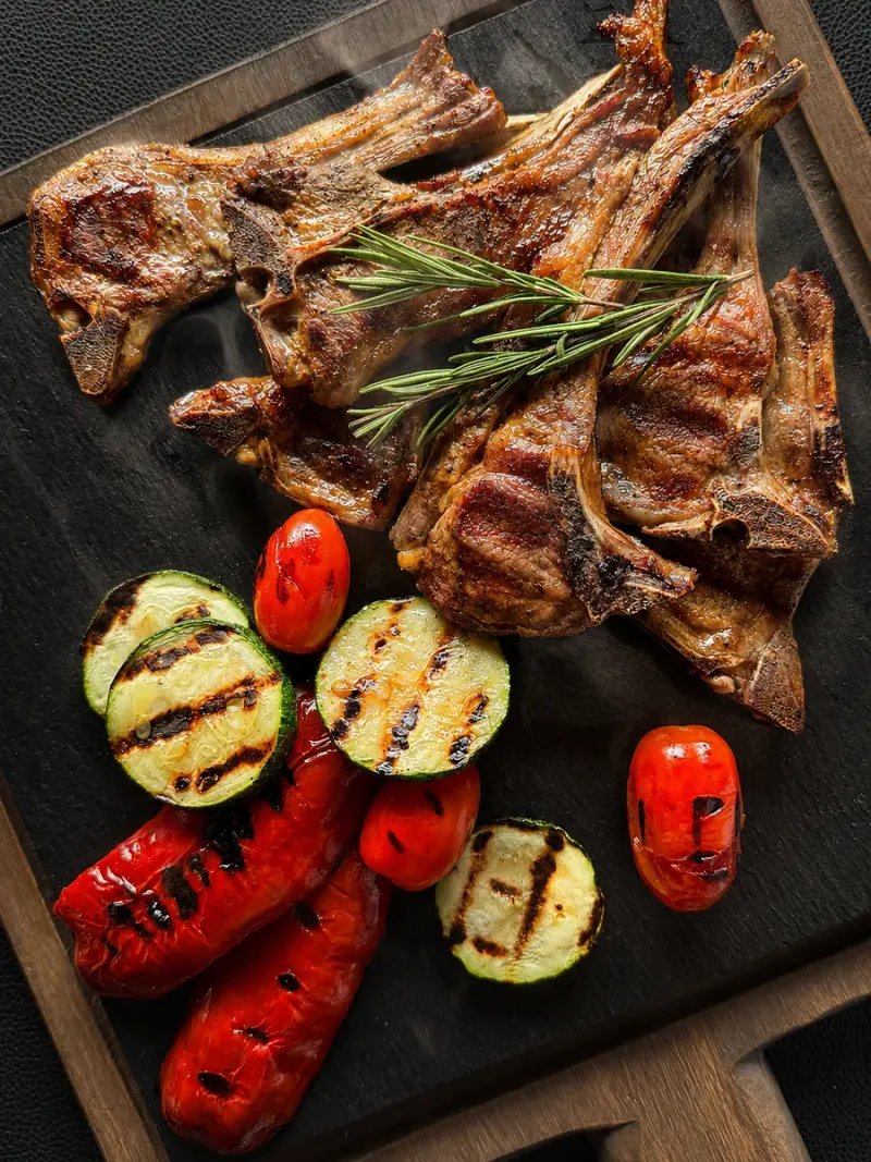 Costillas de Cordero a la plancha