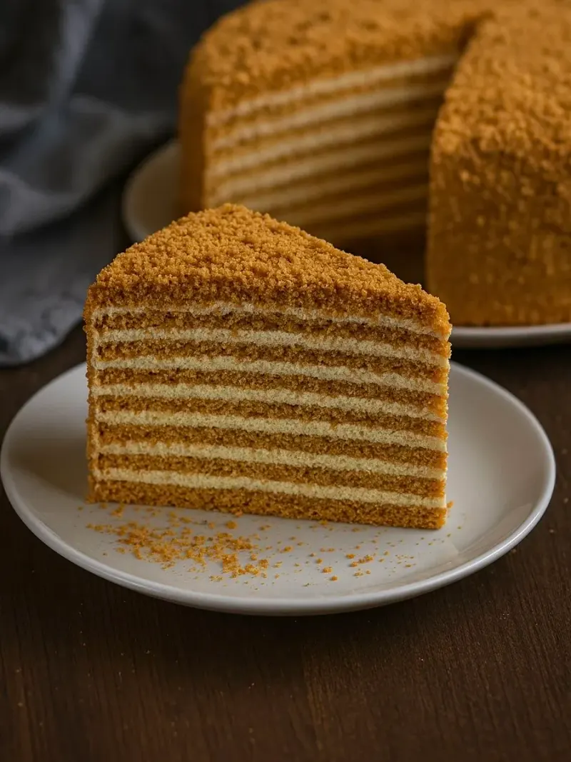 Tarta Medovik – Tarta de miel