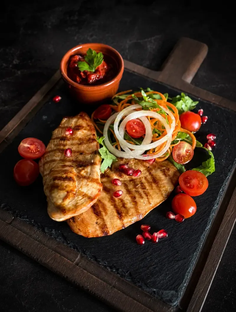 Pechuga de pollo a la plancha