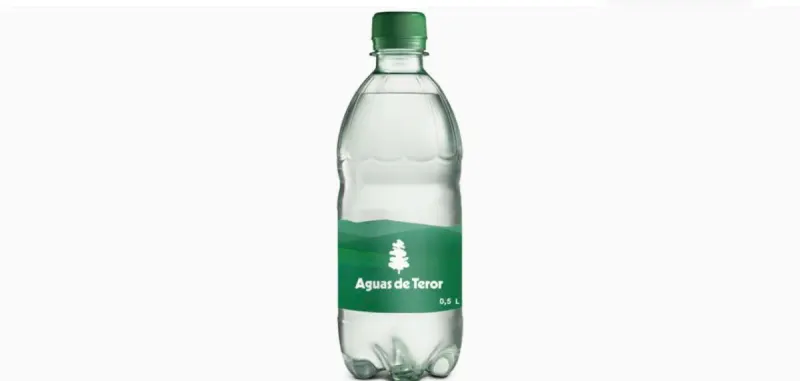 Agua mineral con gas · Aguas de Teror